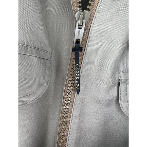Vintage London Fog Military Field Style Safari Jacket Tan Zip Mens 40 Tan Rain - Picture 4 of 9